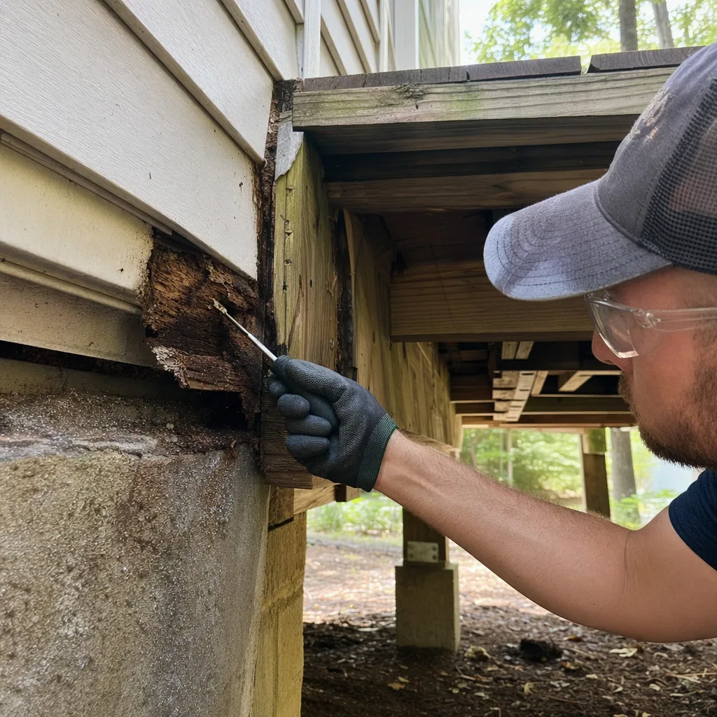 Common Hidden Deck Problems in Older Triangle Homes and When to Repair vs Replace - Daedalus Decks